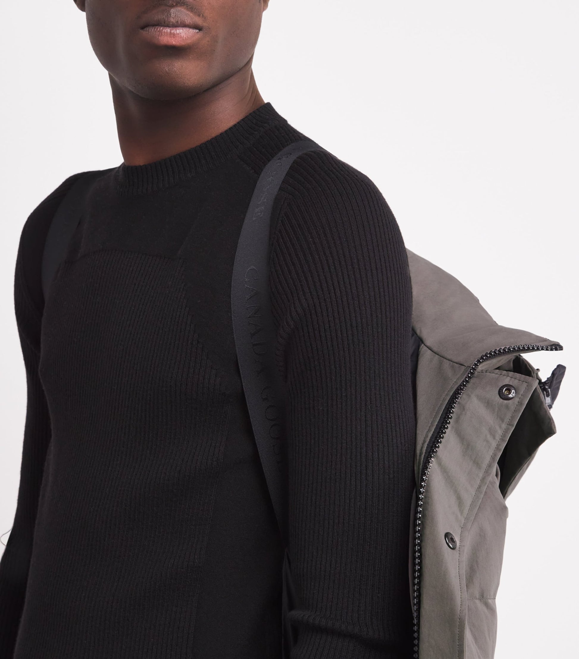 Canada Goose Grey Wyndham Puffer Jacket