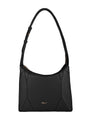 Grained Calfskin Diamond Shoulder Bag