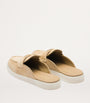 Neutral Suede Mules