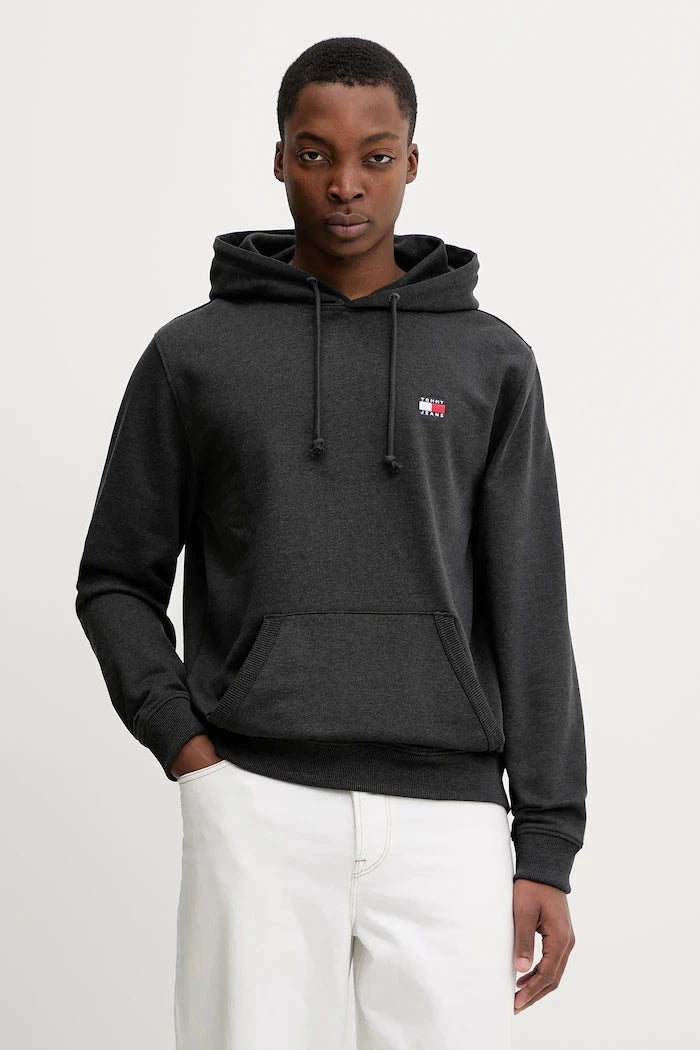 Tommy Jeans суичър с качулка мъжки с памук