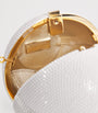White x Harrods Embellished Tennis Ball Clutch Bag