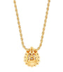 Yellow Gold Diamond Serpent Bohème Pendant Necklace