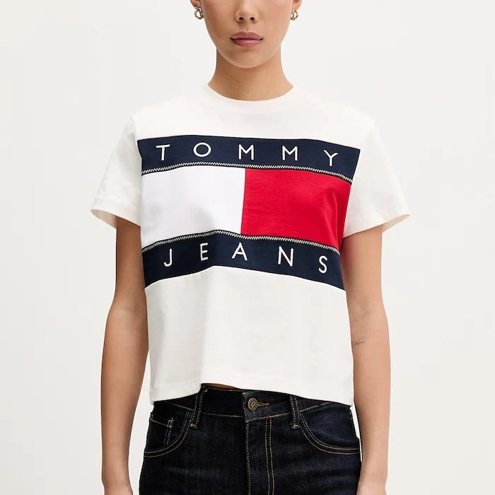 Tommy Jeans тениска дамска от памук
