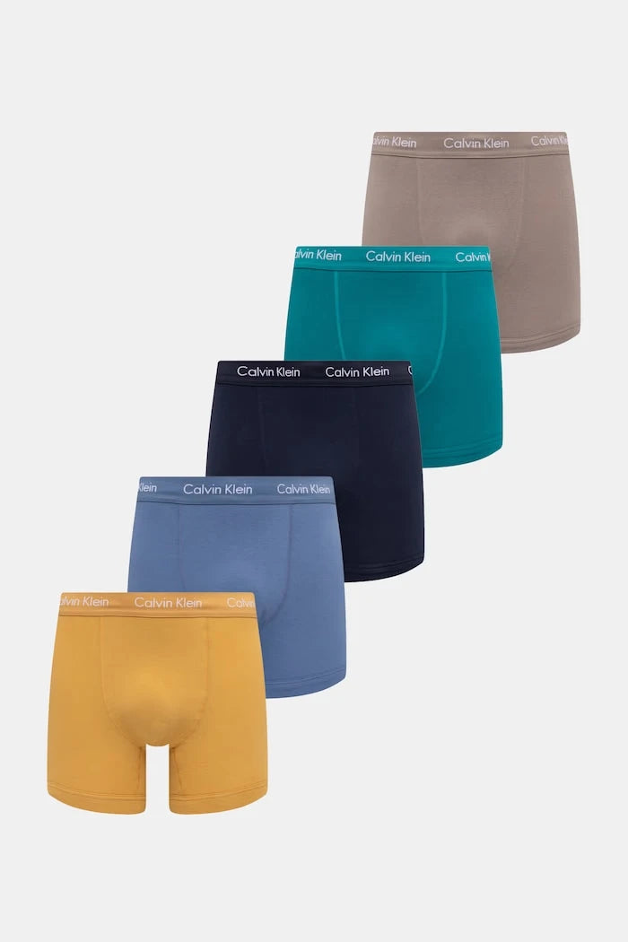 Calvin Klein Underwear erkek pamuklu elastan boxer 5'li