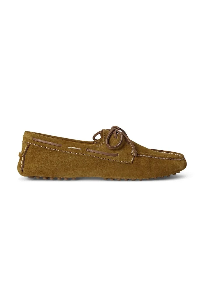 Велурени мокасини Polo Ralph Lauren Cmp Driver