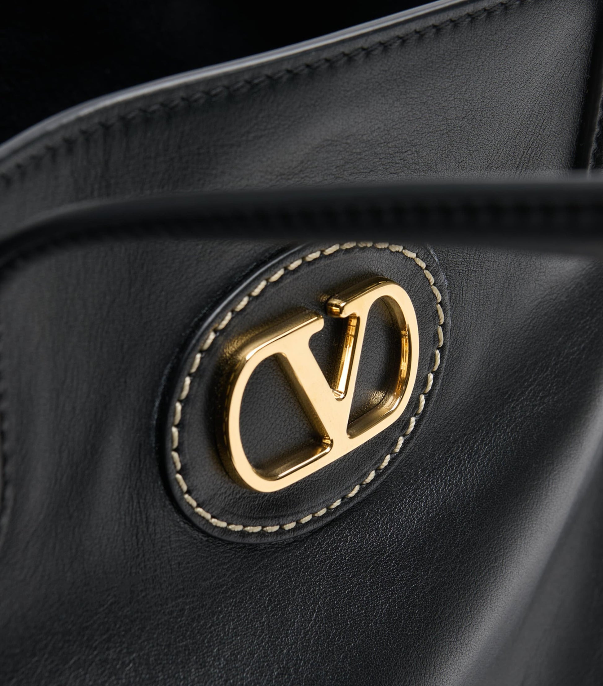 Valentino Garavani Medium Leather Antibes Tote Bag