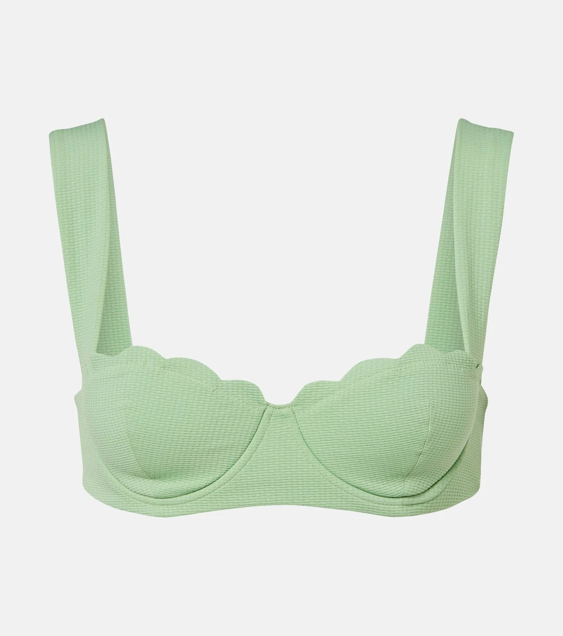 Marysia - North scalloped bikini top