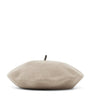 Brunello Cucinelli White Wool Beret