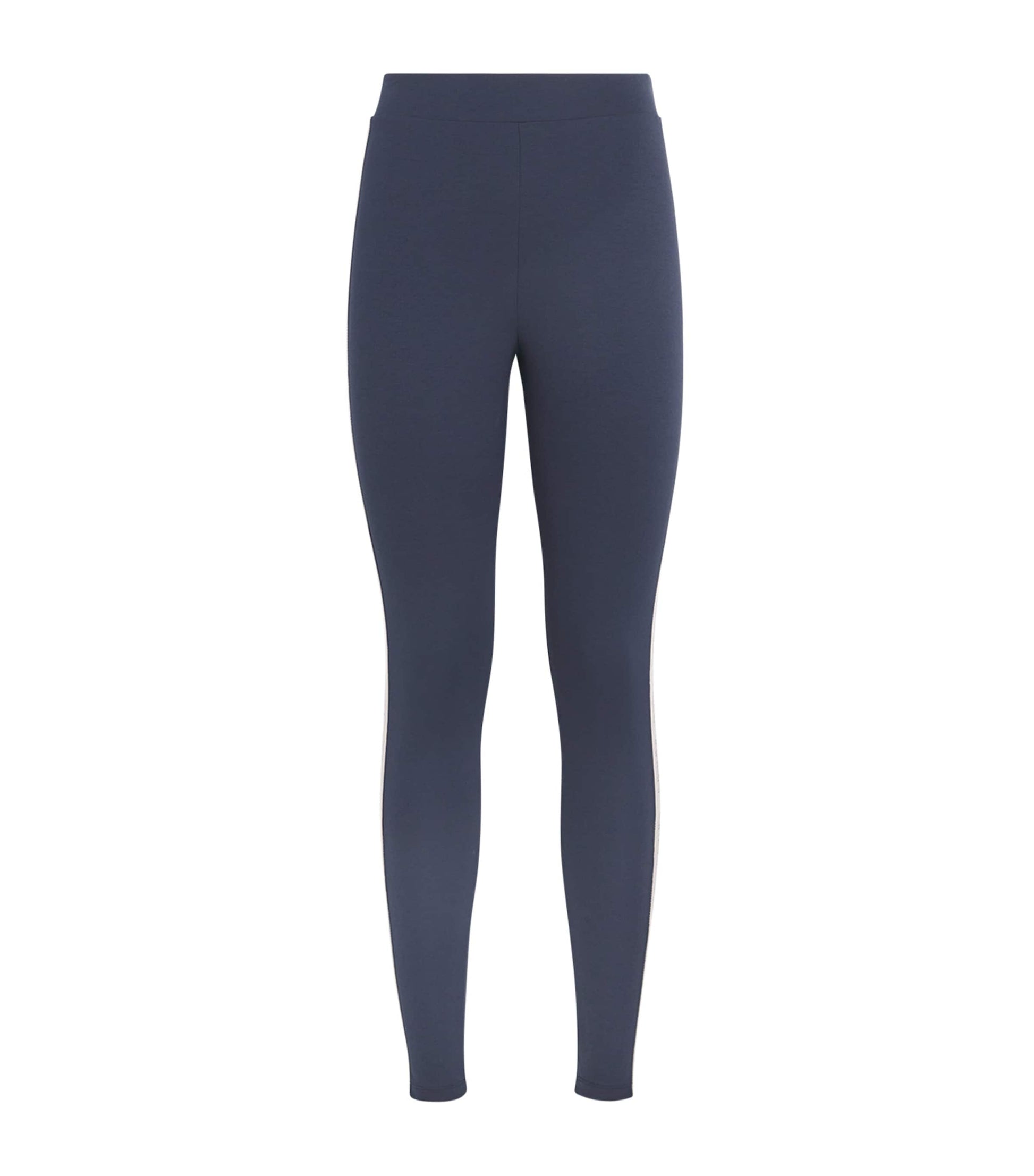 Weekend Max Mara Blue Stretch-Jersey Slim Leggings
