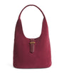 Simkhai Red Suede Khai Shoulder Bag