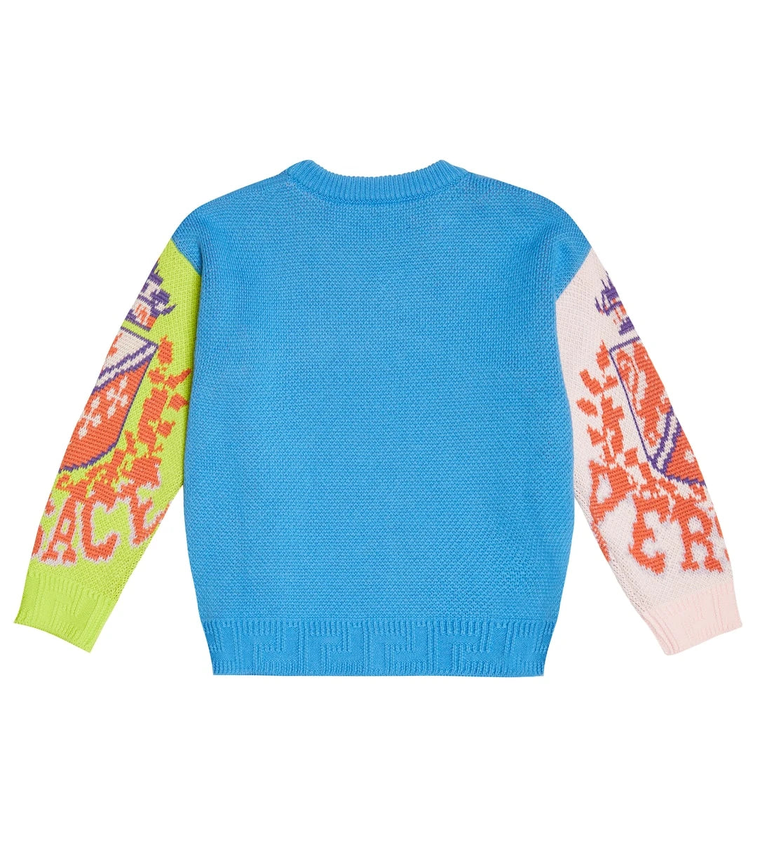 Versace Kids - Intarsia cotton sweater