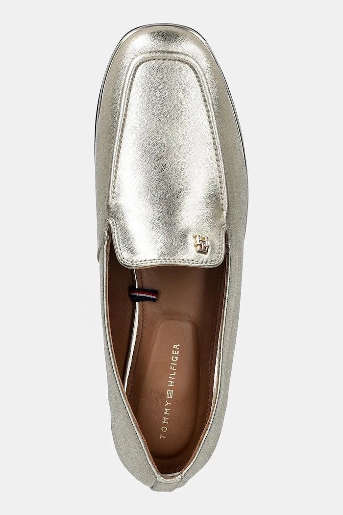 Tommy Hilfiger HILFIGER GOLD LOAFER Deri Mokasenler