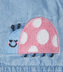 Stella McCartney Kids Organic Cotton Denim Ladybird Shorts (3-36 Months)
