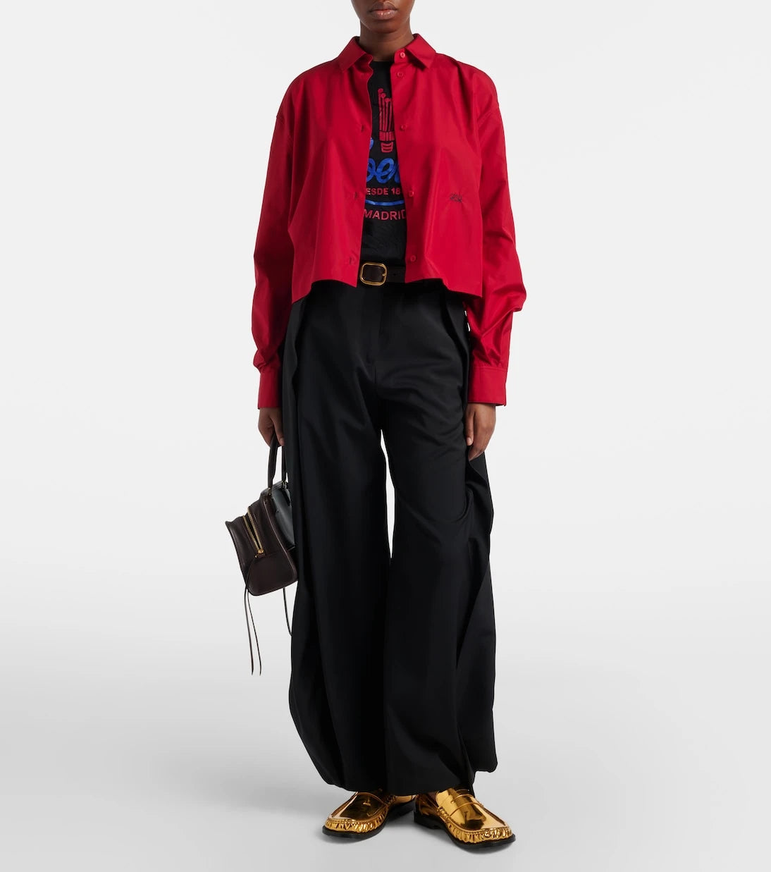 Loewe - Kısa kesim pamuklu gömlek