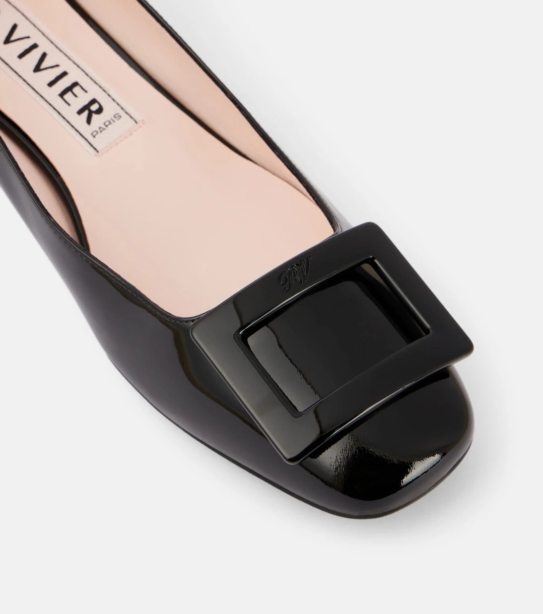 Roger Vivier - Décolleté Belle Vivier 25 leather pumps