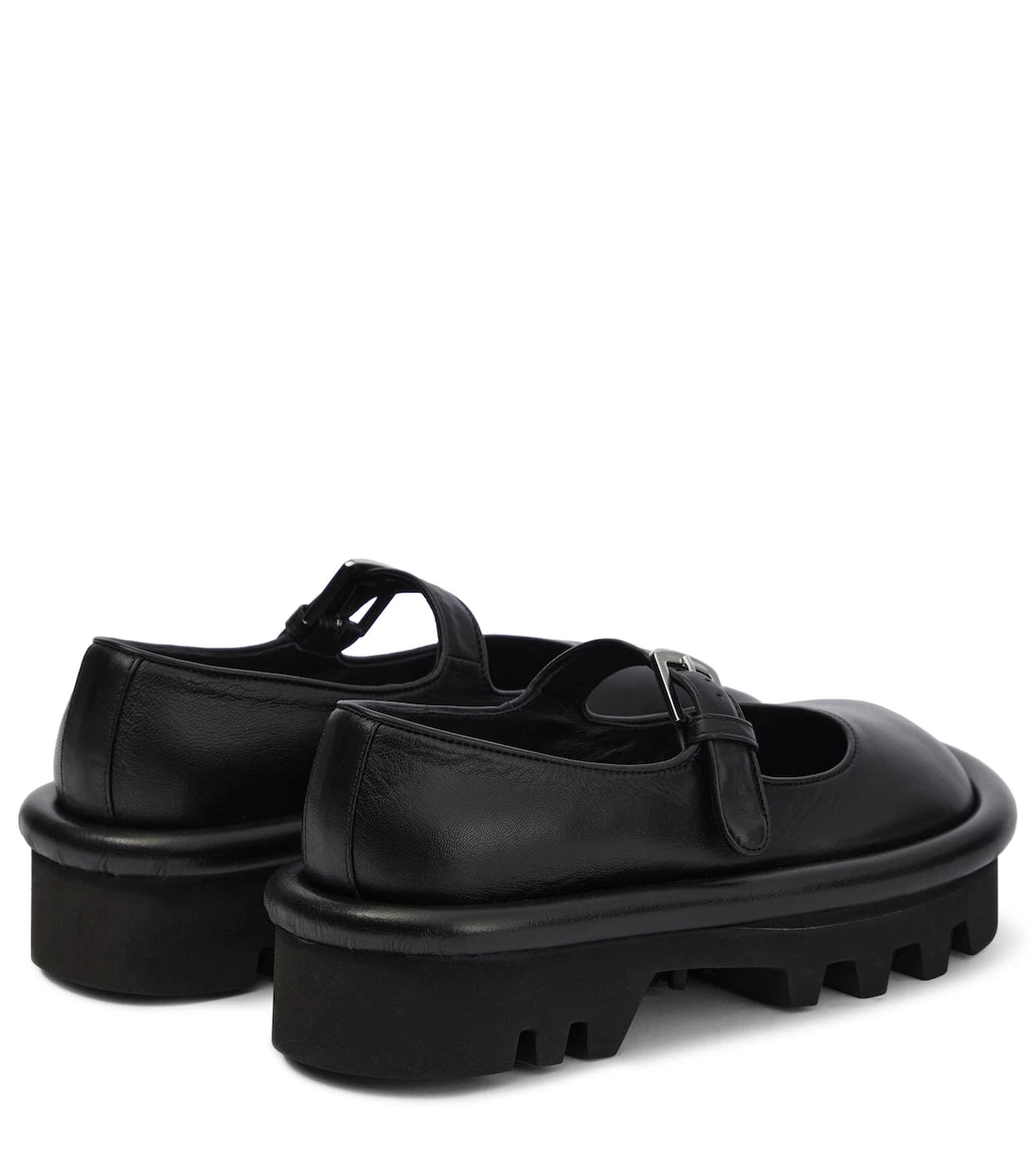 JW Anderson - Bumper-Tube leather loafers