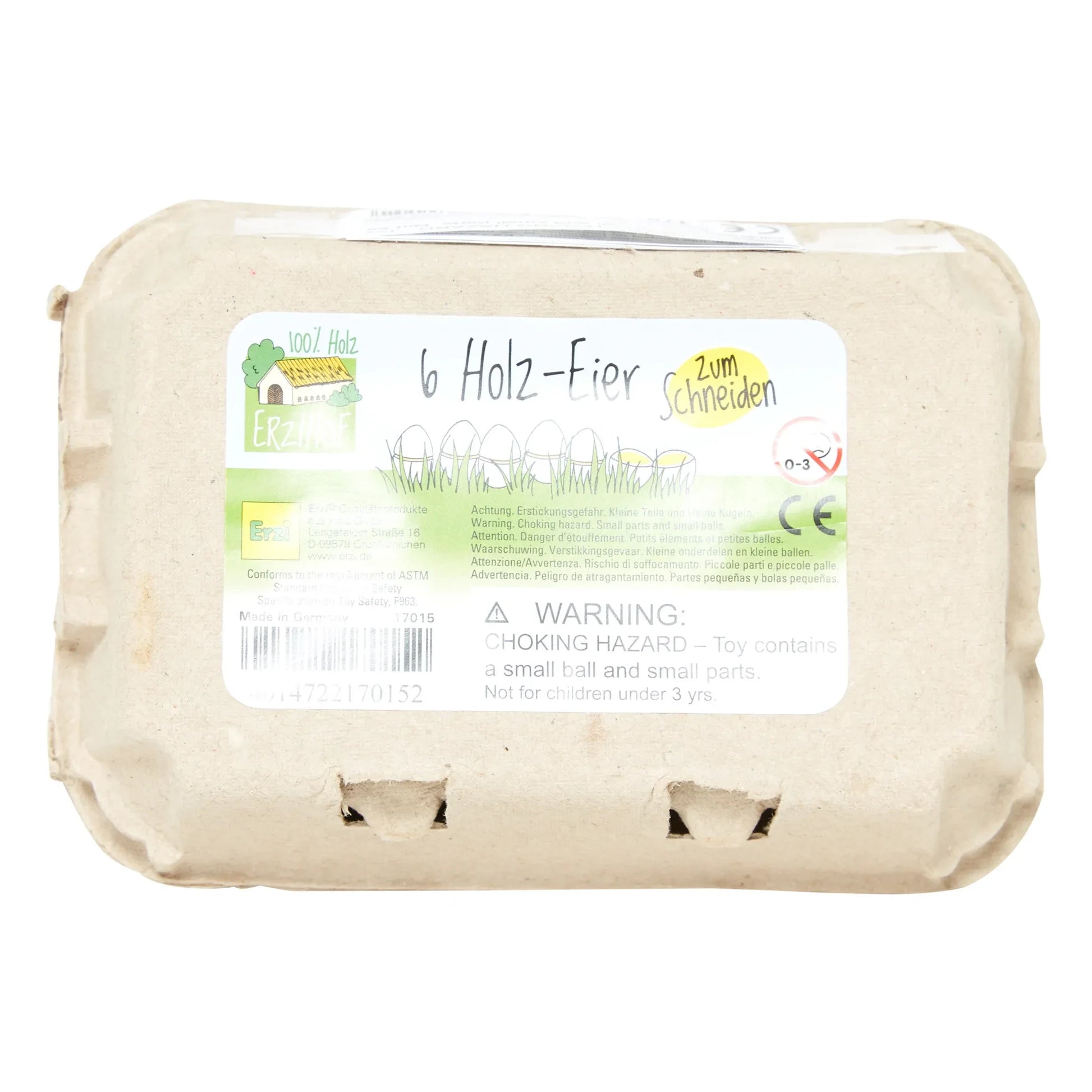 Erzi - Carton of 6 Toy Eggs