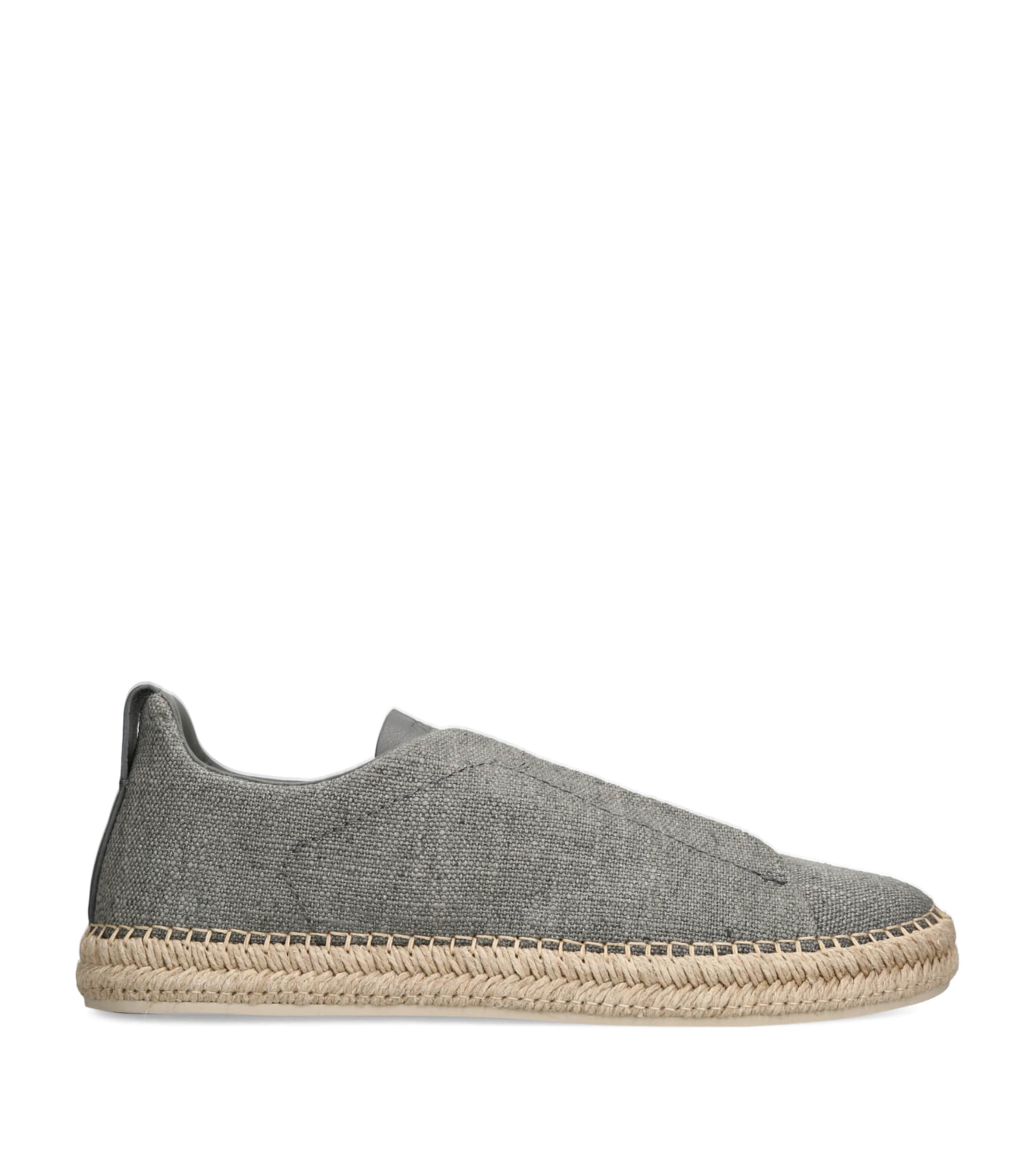 Canvas Triple Stitch Espadrilles