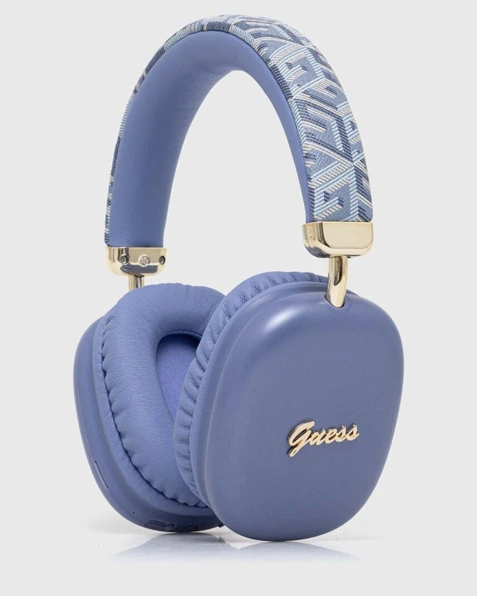 Guess Bluetooth Gcube Metallic Script Logo Wireless Headphones