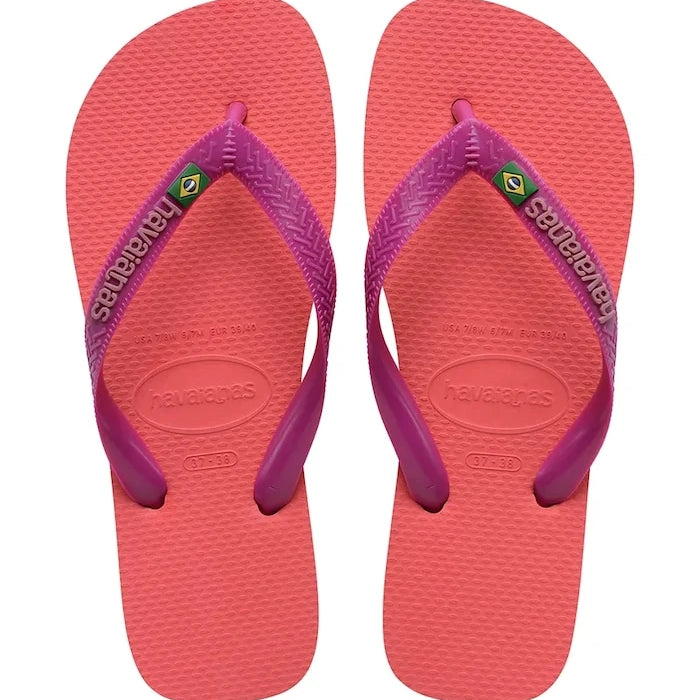 Havaianas джапанки дамски BRASIL LOGO