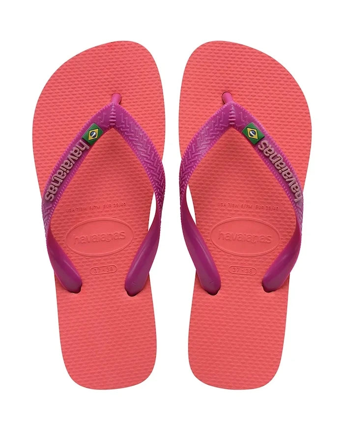 Havaianas джапанки дамски BRASIL LOGO