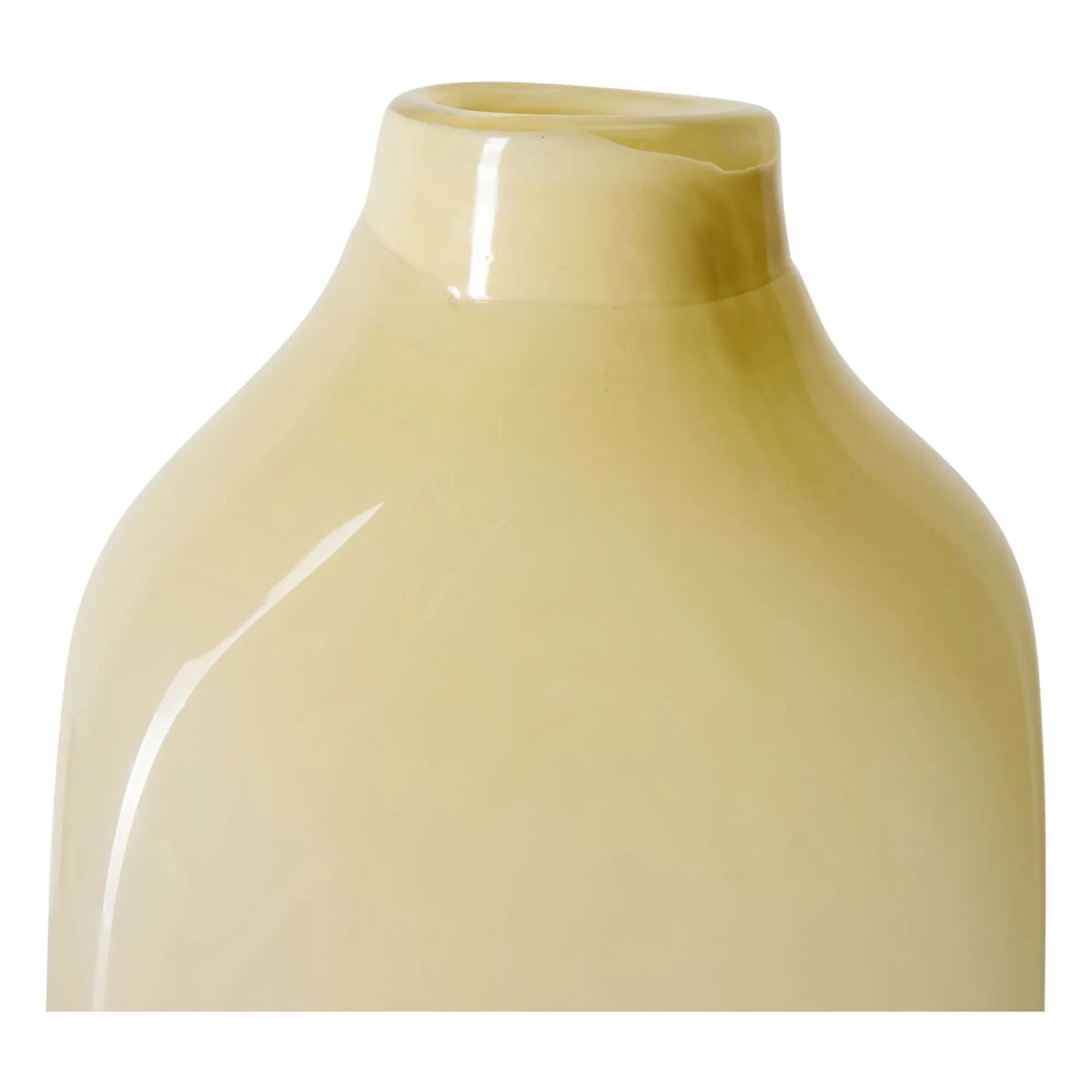 HKliving - Atelier glass vase | Cream
