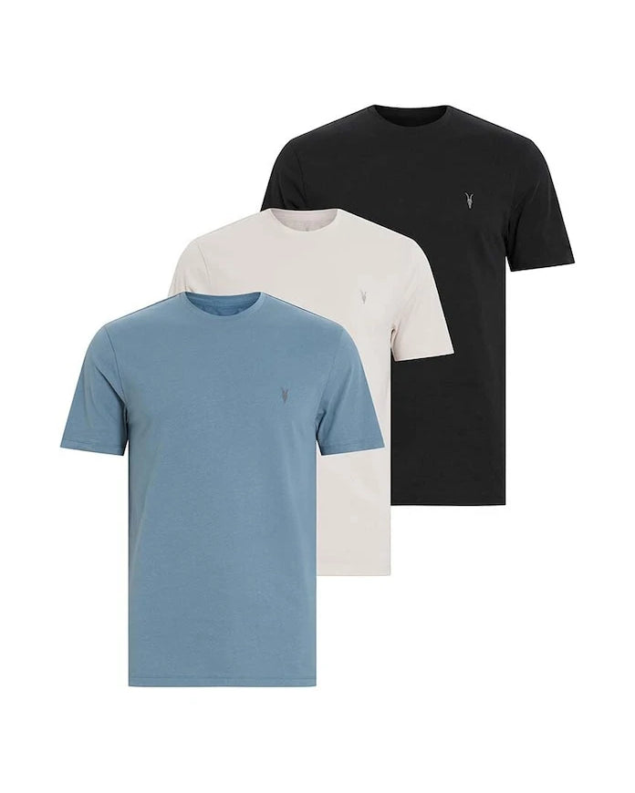 AllSaints BRACE Pamuklu Tişört (3 Adet)
