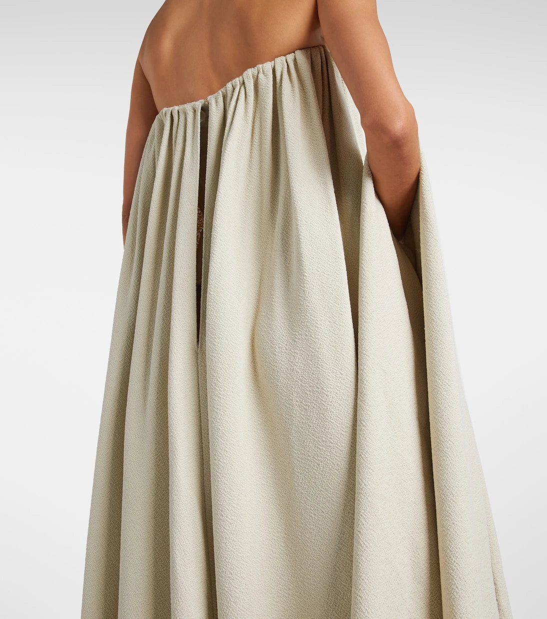 Calvin Klein Collection - Vicky fringed gathered gown