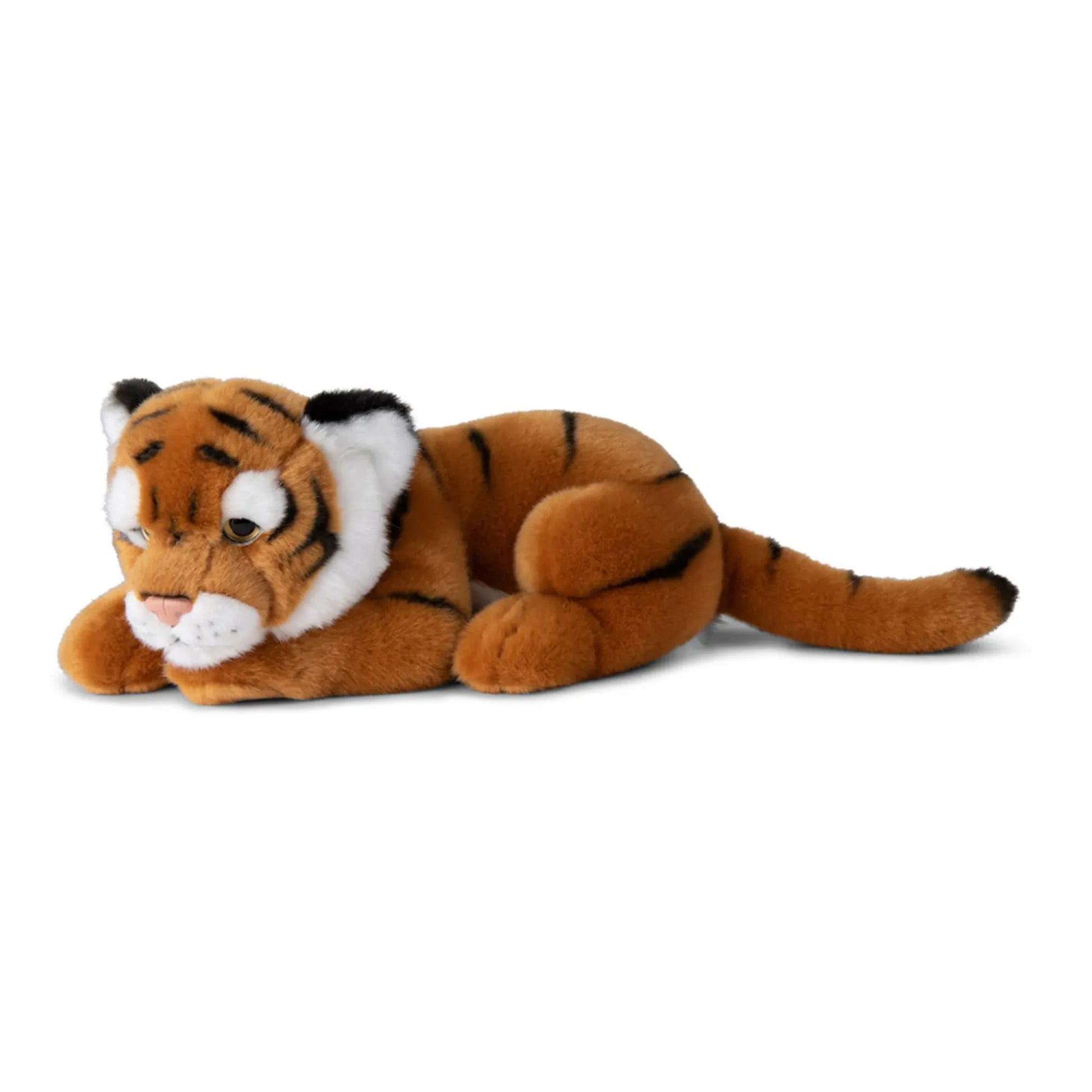 Bon Ton Toys - Reclining tiger plush | Brown