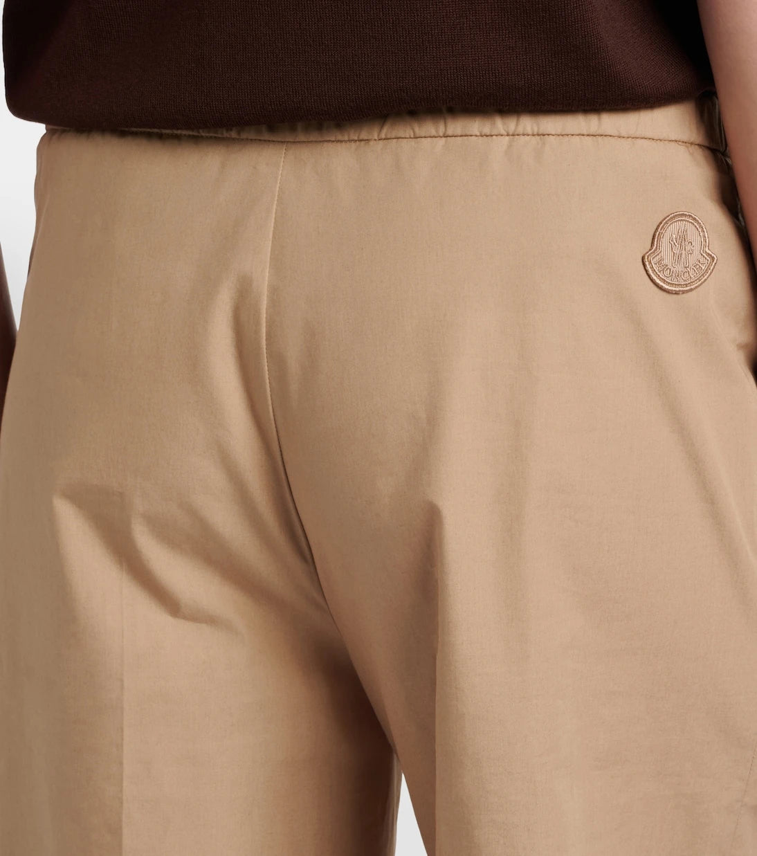 Moncler - Cotton wide-leg pants