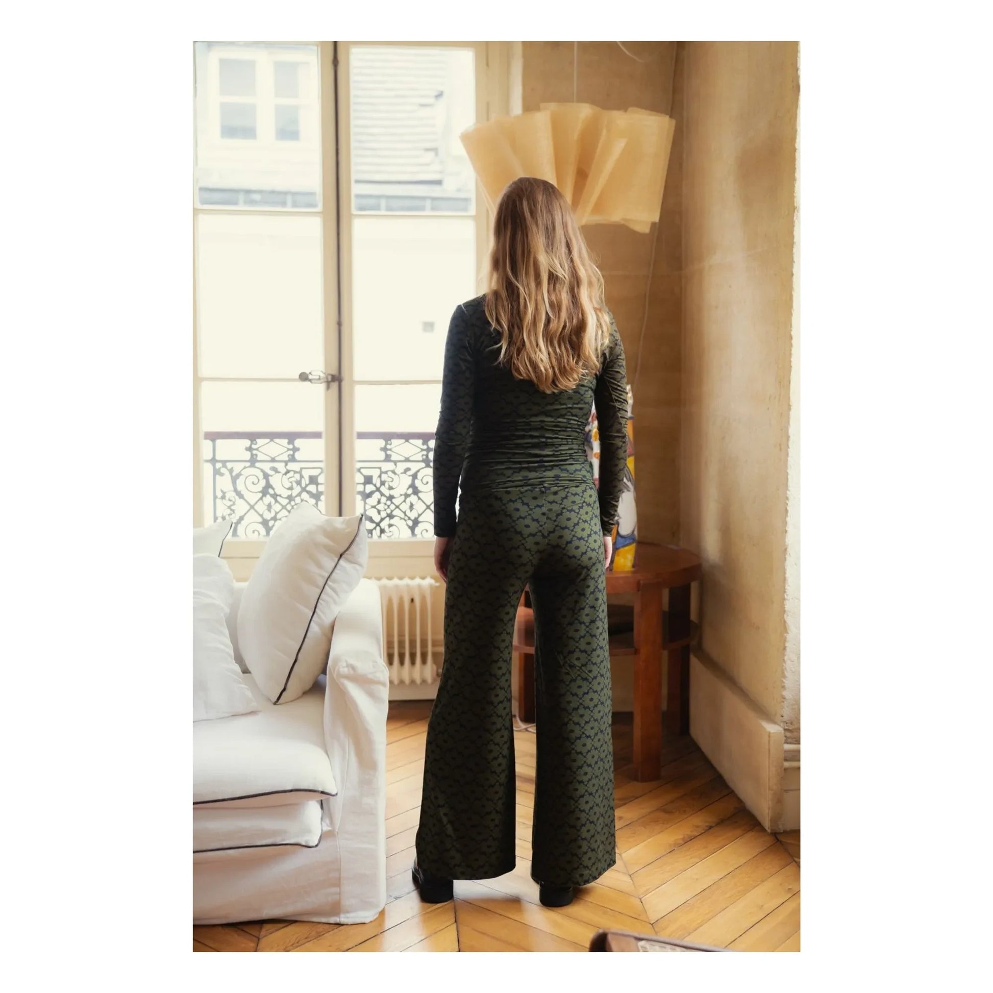 Paloma Collection - Andrea Seventies Pregnancy Pants | Khaki