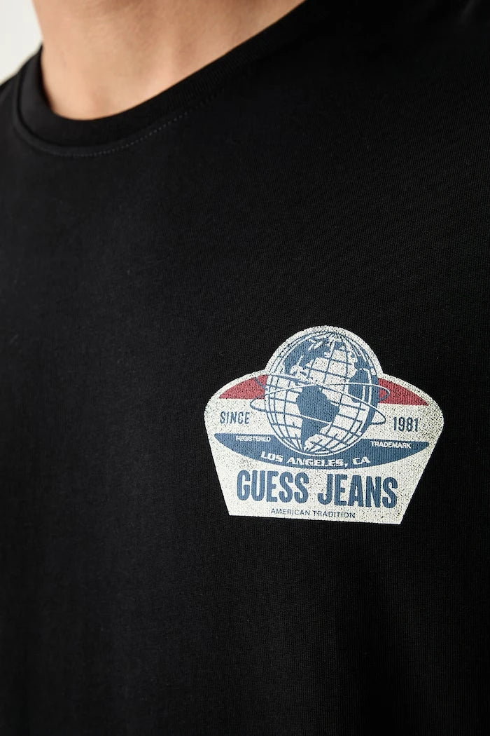 Guess Jeans erkek pamuklu tişört