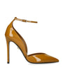 Alevi Yellow Patent Leather Camilla Pumps 110