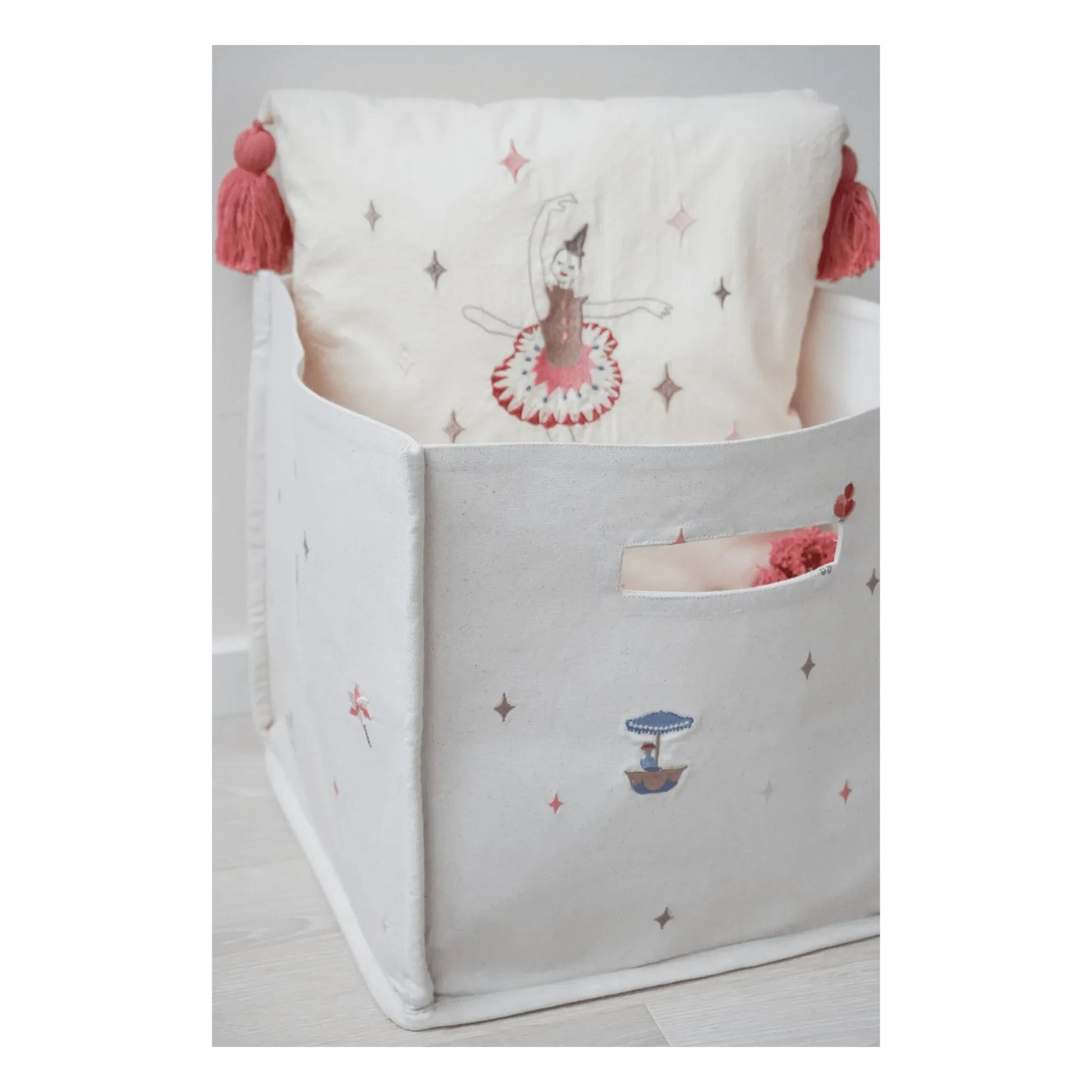 Cam Cam - Storage basket Carrousel | Beige