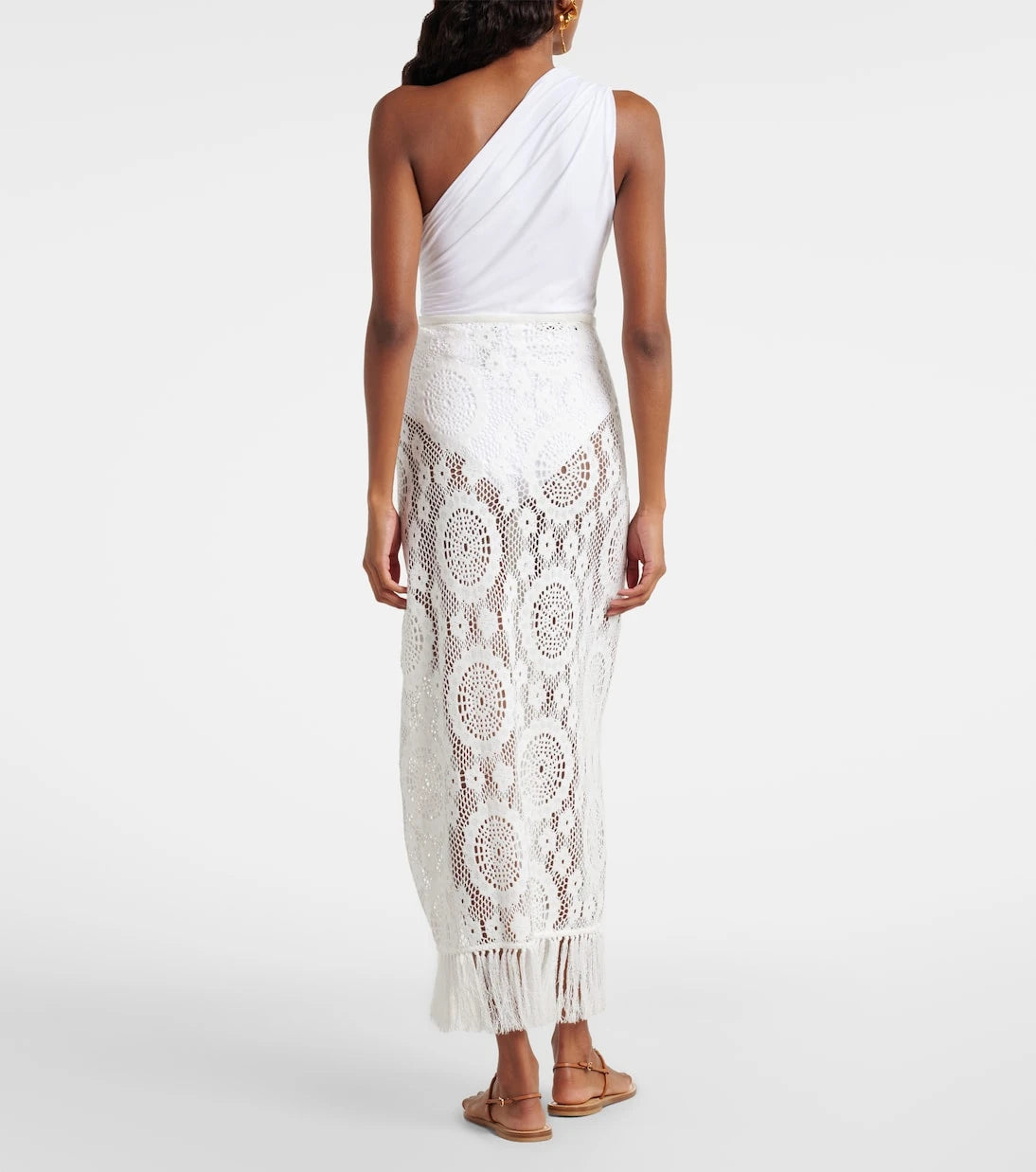 Simkhai - Thyri fringed beach cover-up