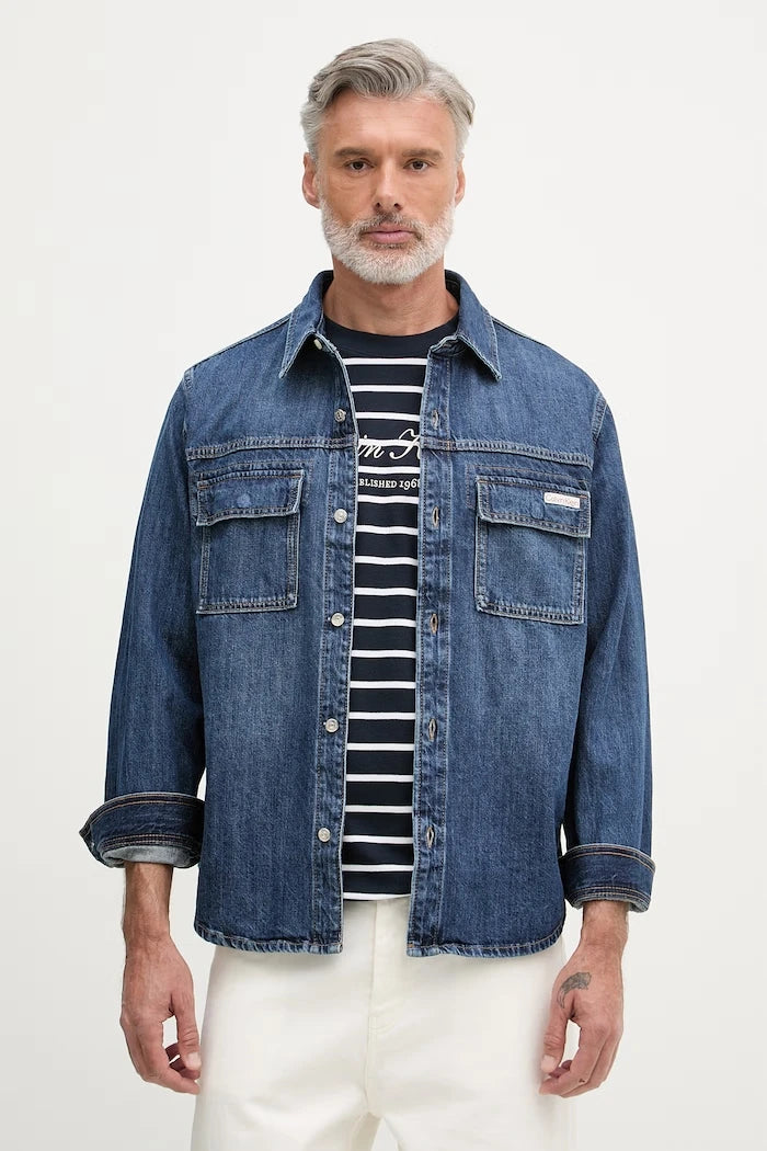 Calvin Klein Jeans erkek denim gömlek