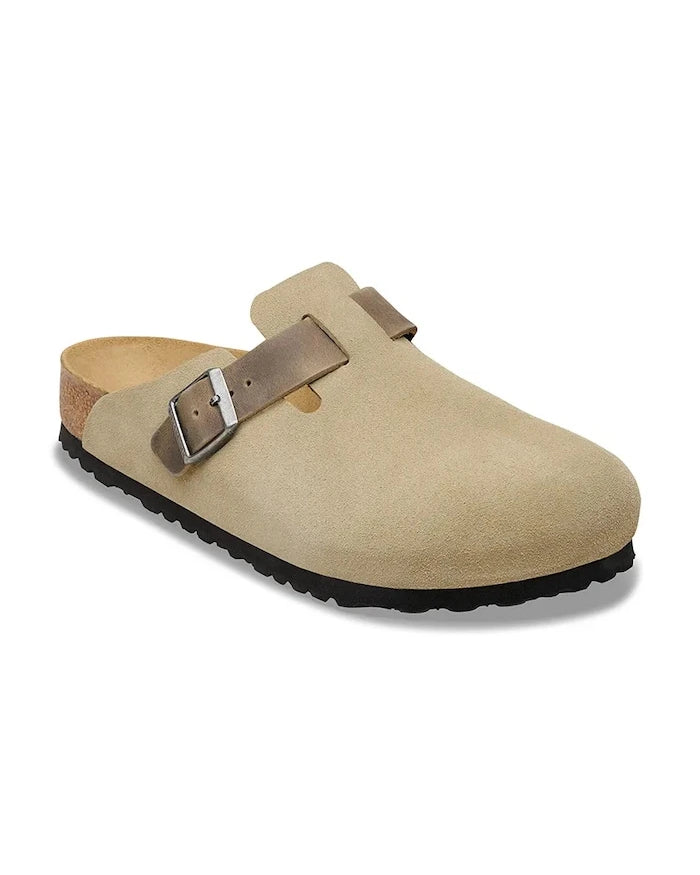 Birkenstock erkek süet terlik Boston