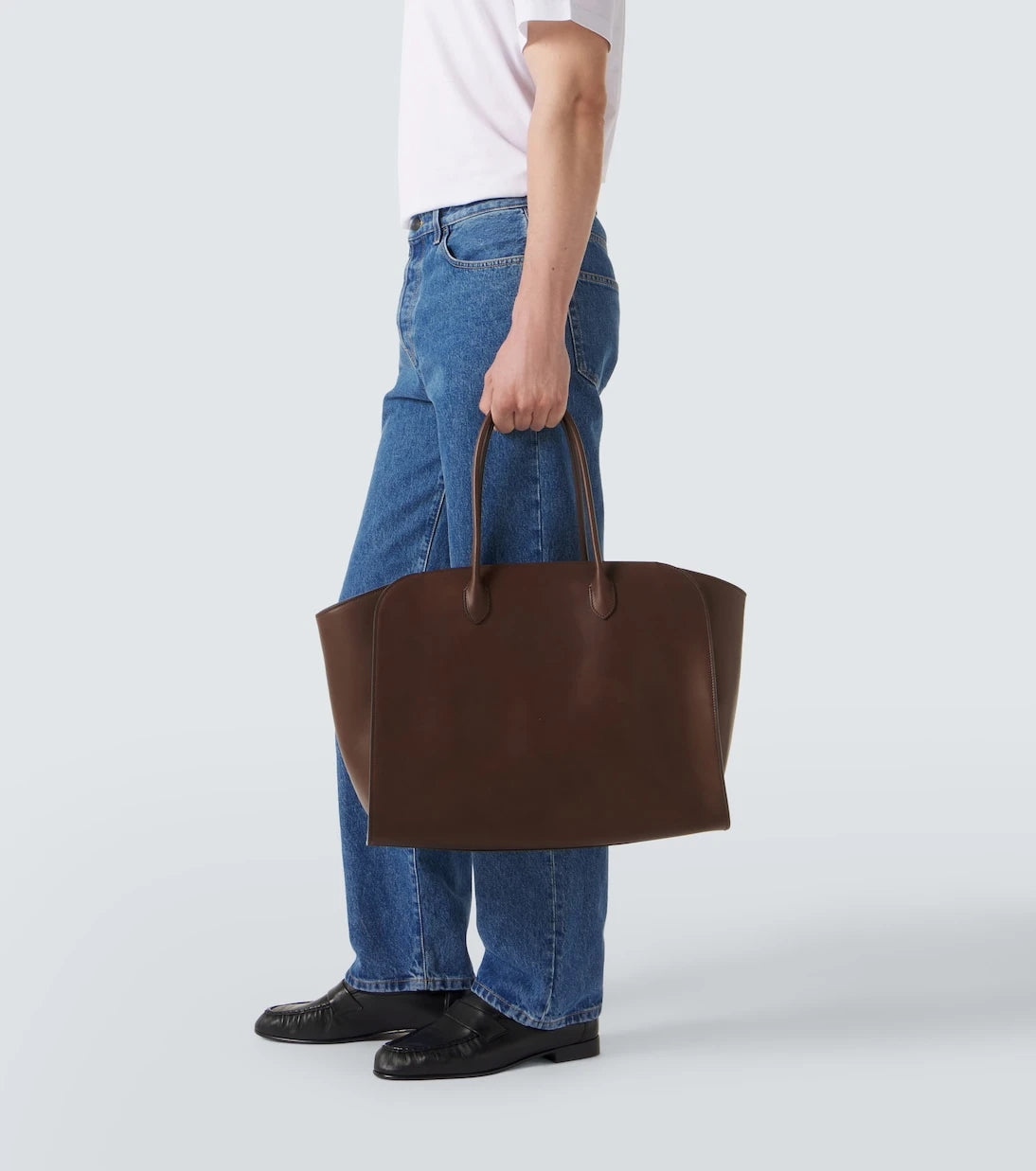 The Row - Marlo 17 leather tote bag