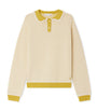 Bonpoint Wool-Cotton Polo Sweater (4-8 Years)