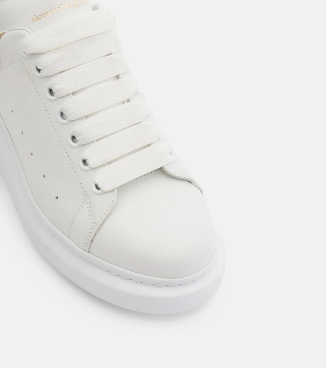 McQueen - Oversized leather sneakers