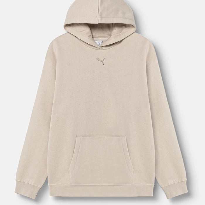 Puma çocuk kapüşonlu pamuklu ESS Centered Cat Logo Relaxed Hoo