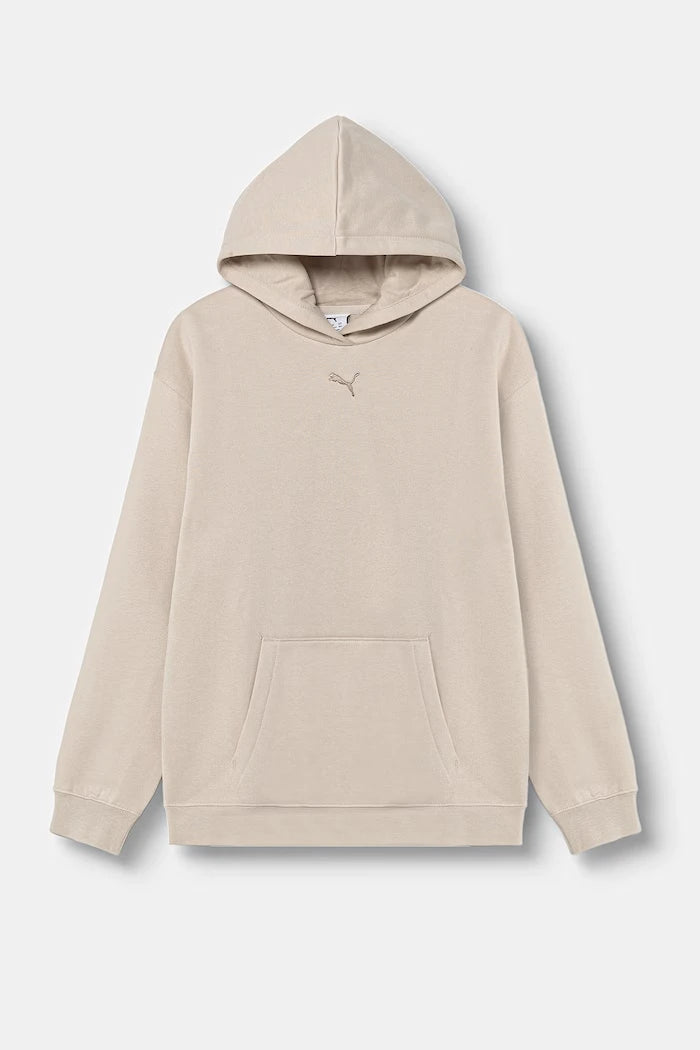Puma çocuk kapüşonlu pamuklu ESS Centered Cat Logo Relaxed Hoo