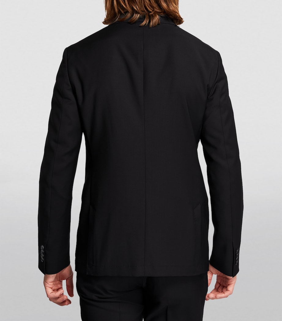 Giorgio Armani Wool Double-Breasted Two-Piece Suit