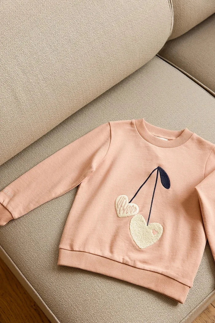 Детски памучен суичър Liewood Thora Placement Sweatshirt