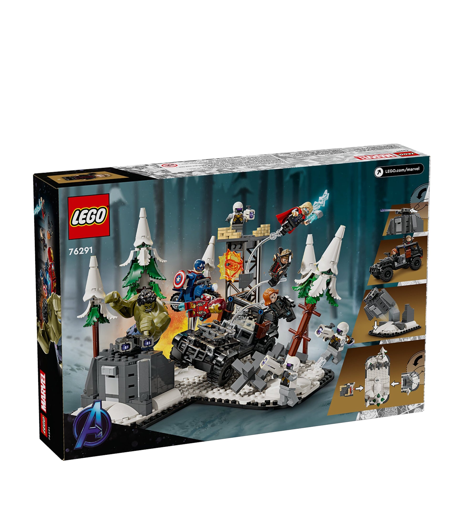 Lego Marvel The Avengers Assemble: Age of Ultron Set 76291
