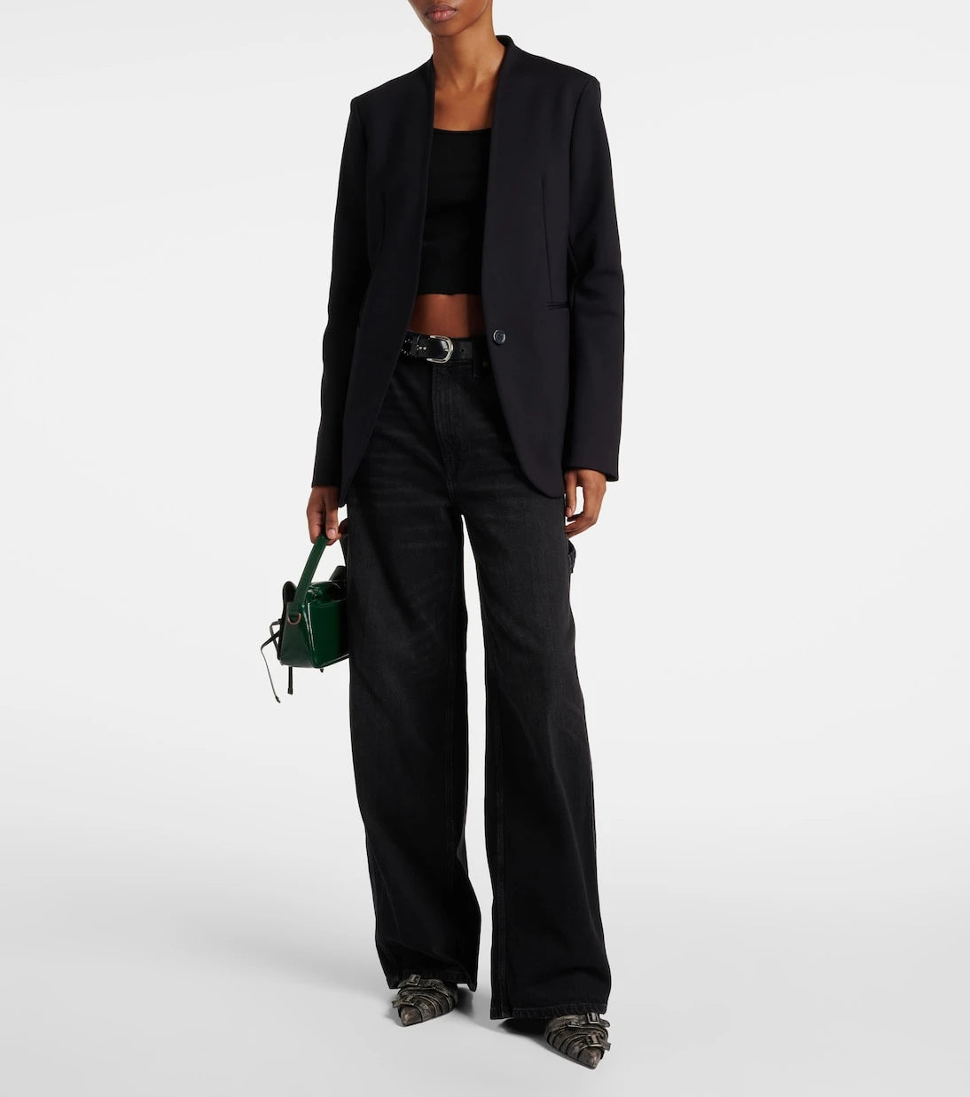 Wolford - Scuba single-breasted blazer
