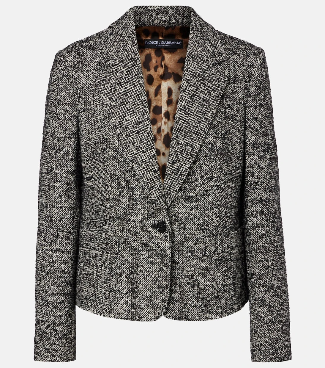 Dolce&Gabbana - Wool, silk, and alpaca-blend jacket