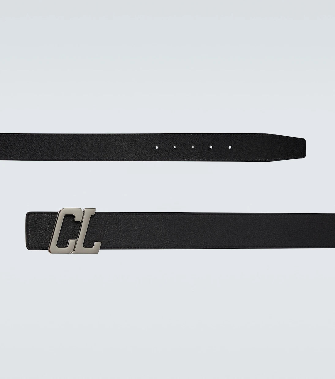 Christian Louboutin - CL logo reversible leather belt