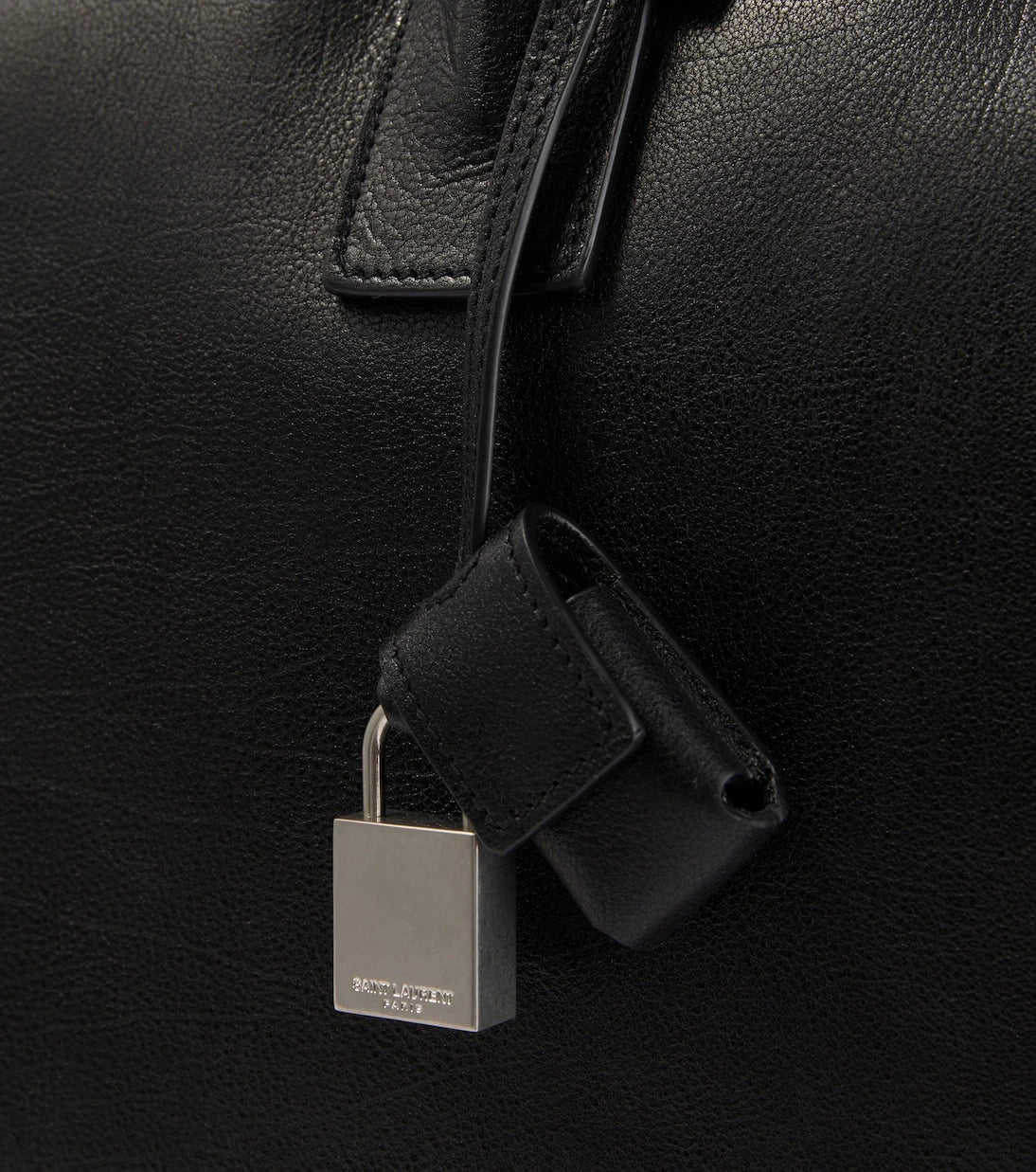 Saint Laurent - Dev boy deri seyahat çantası