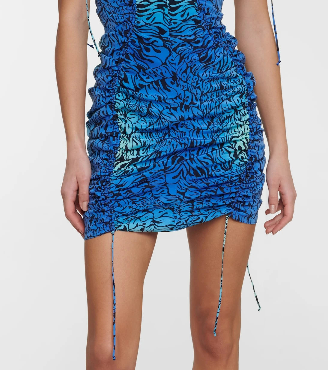 Stella McCartney - Printed silk minidress
